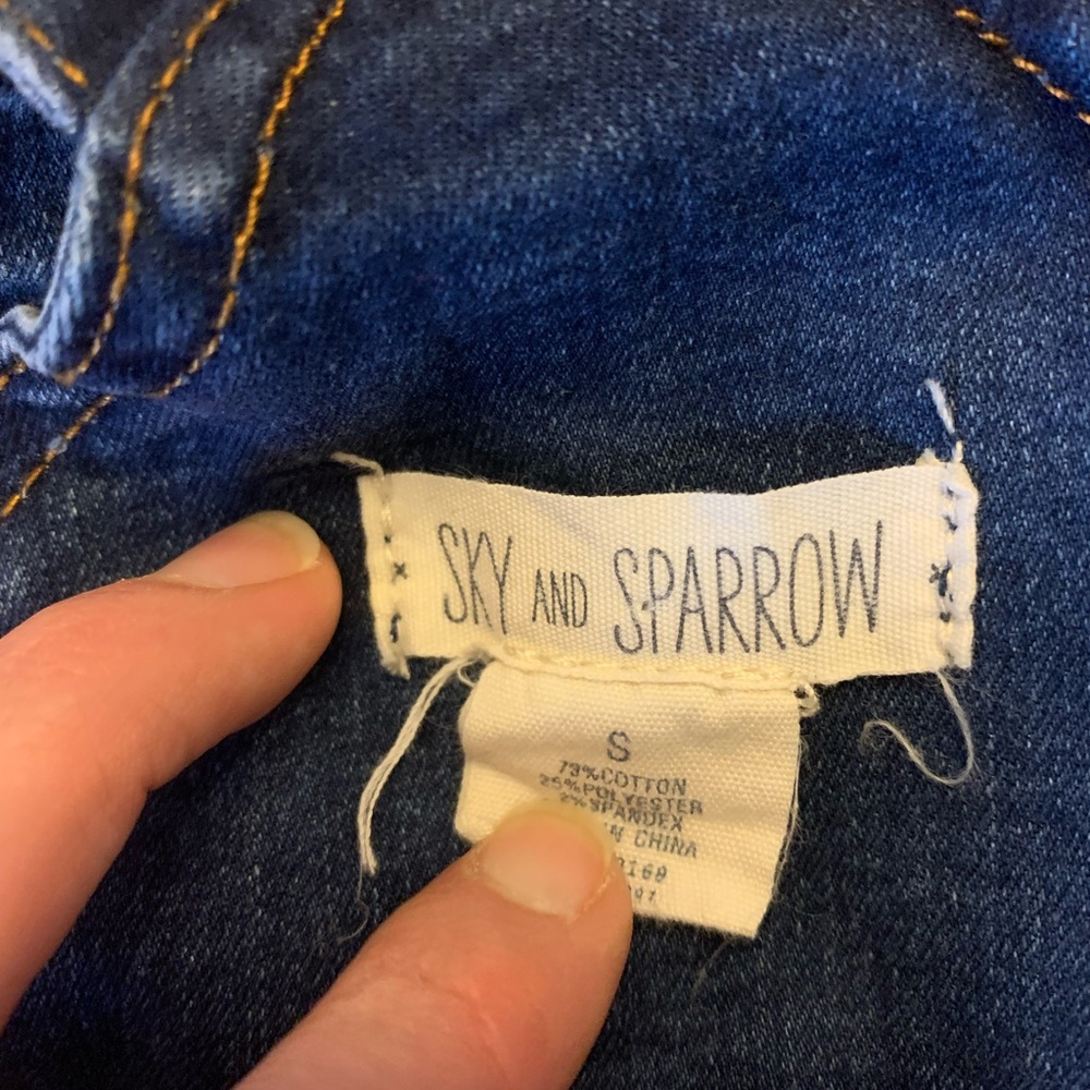 Petite Women’s Denim Jumper - Picture 7 of 7